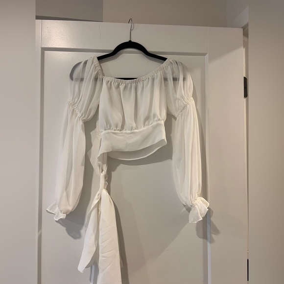 Sydney Top in White majorelle - Picture 5 of 6